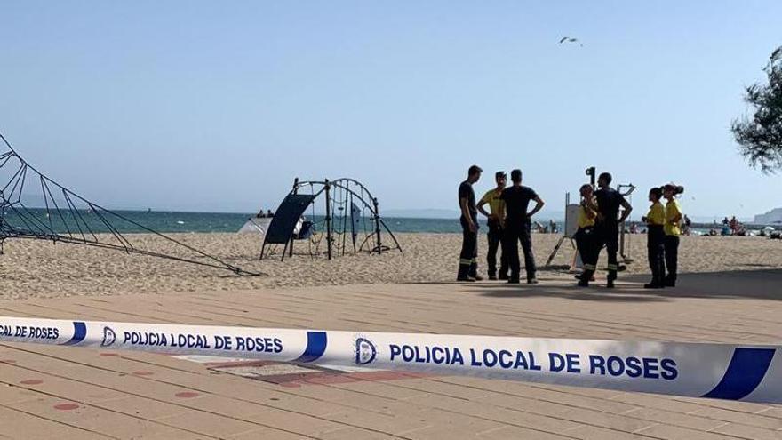 El 19 de juny es notificava el primer ofegament mortal d&#039;un home de 60 anys a la Platja el Rastrell de Roses