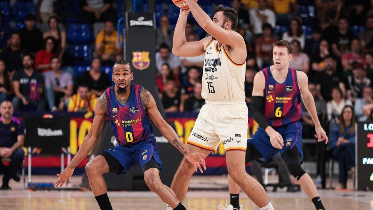 Un inicio horrendo del Barça lo condena ante el UCAM Murcia