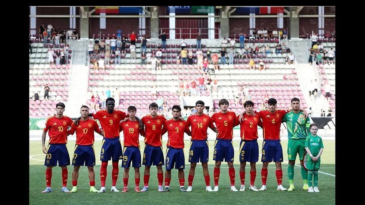España ha debutado contra Dinamarca.