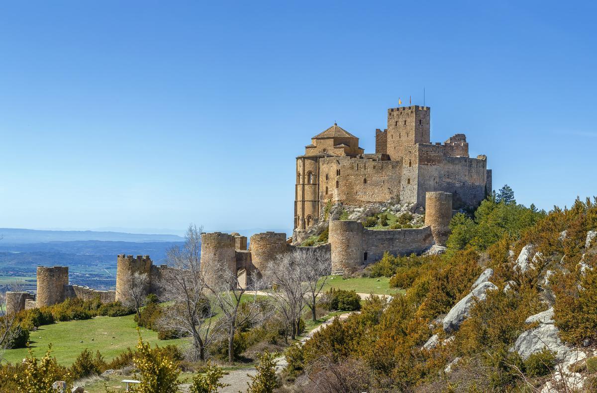Loarre, el castillo medieval mejor conservado del mundo que está en Huesca
