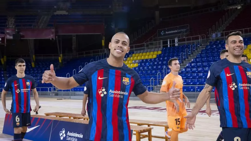 Esta es la plantilla del Barça Futbol Sala