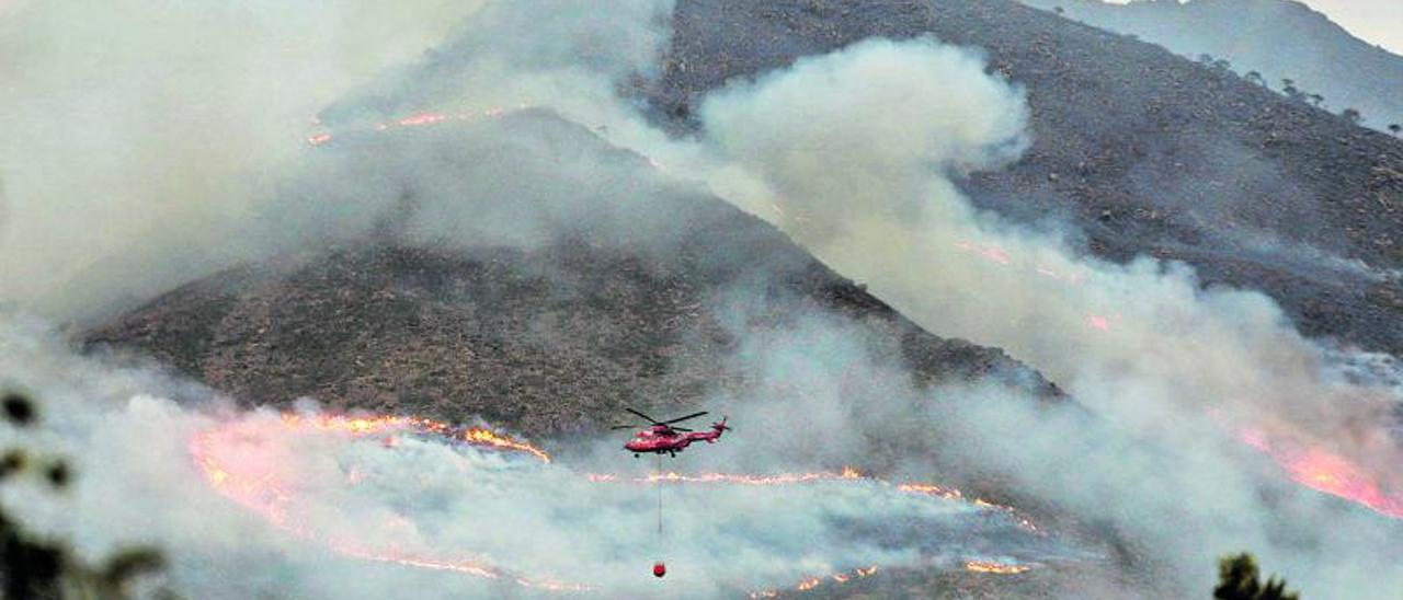 Llegan los incendios  de sexta generación