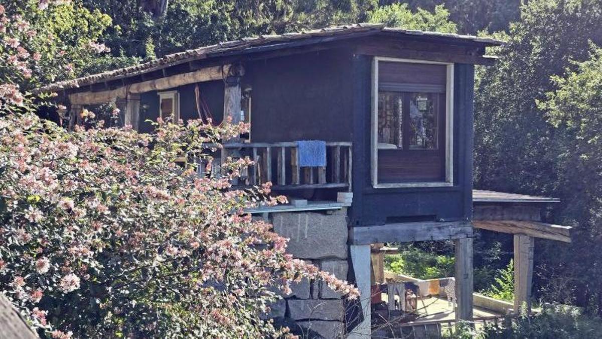 Un contenedor marítimo que se proyectó como cuadra para criar caballos centra un juicio urbanístico en Vigo