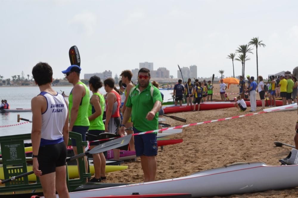 Liga Autonómica de Piragüismo en Playa Paraíso