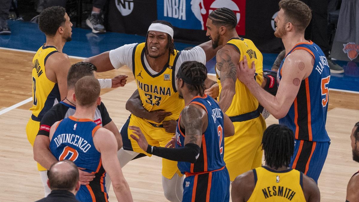 Eliminatorias de la NBA: New York Knicks - Indiana Pacers.
