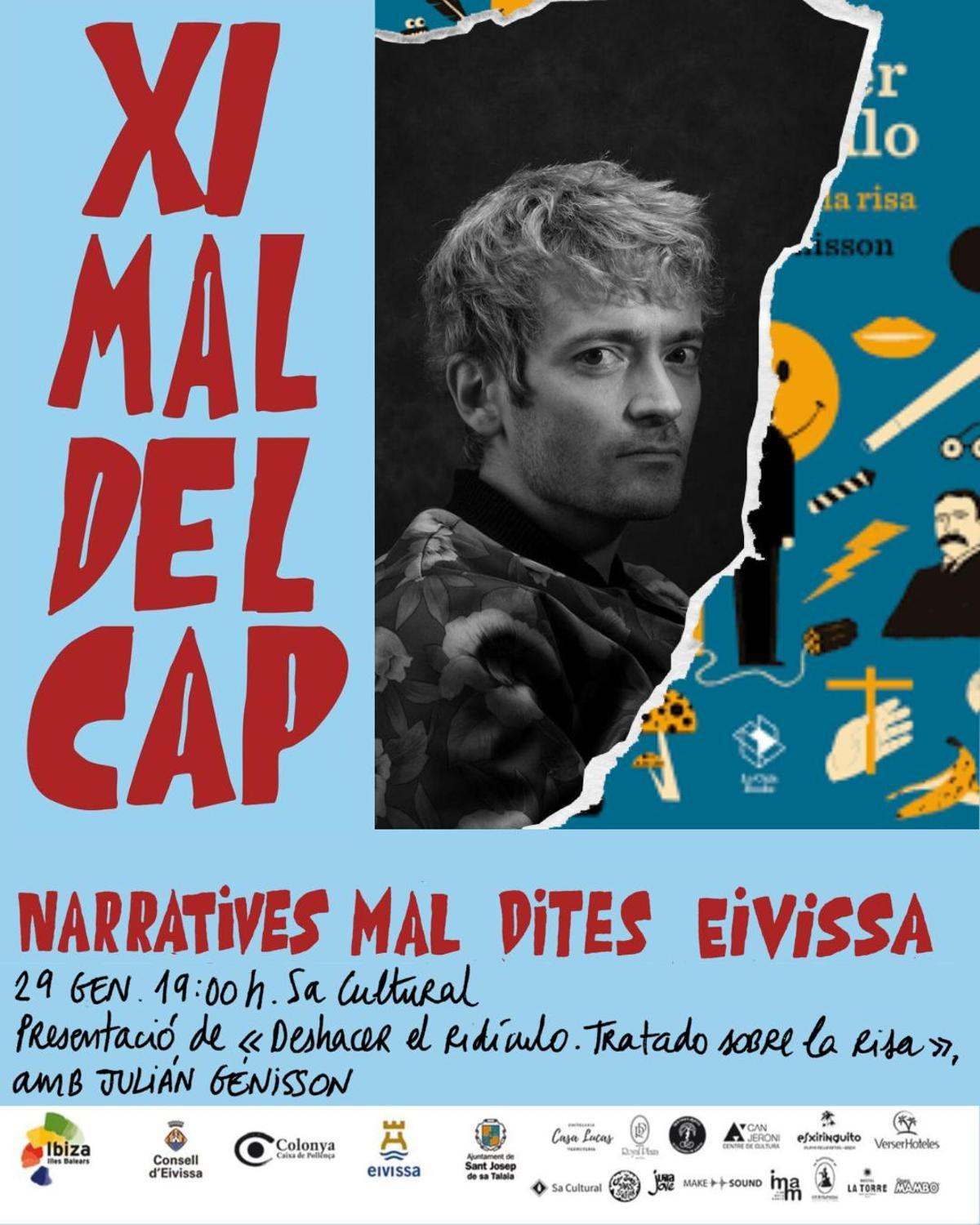 Cartel facilitado por la organización del Festival Mal del Cap.