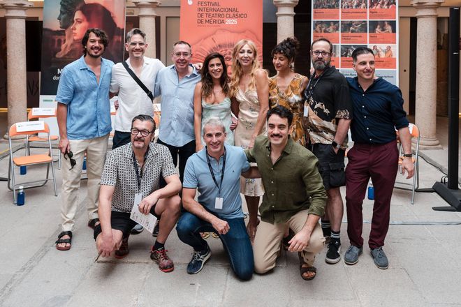 Presentación de la obra 'Electra' para el Festival de Teatro de Mérida.