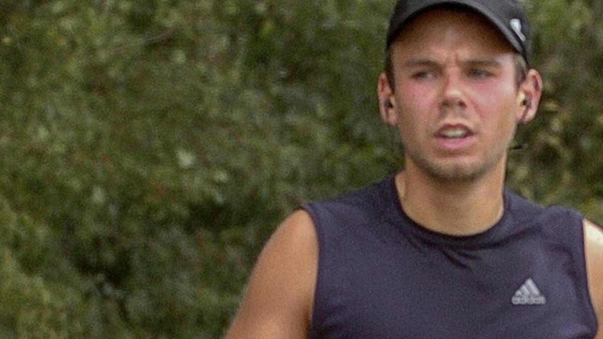 Andreas Lubitz, en un maratón de Hamburgo, en septiembre del 2009.