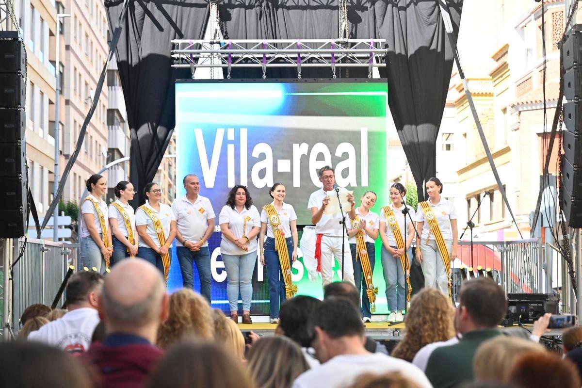 Joan Vicent Sales va protagonitzar la tradicional Crida a la Festa.