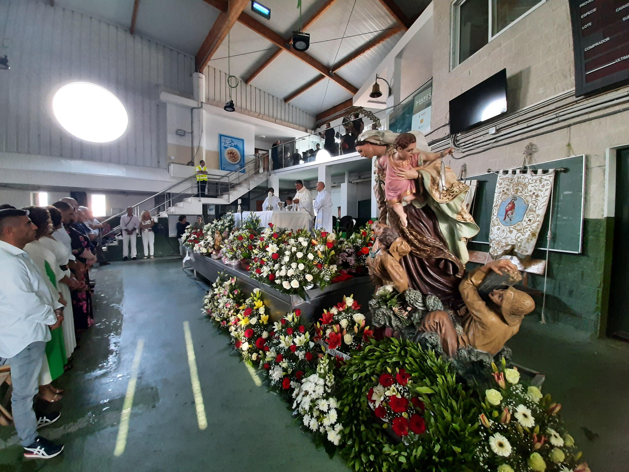 Las celebraciones de la Virgen del Carmen en Bueu