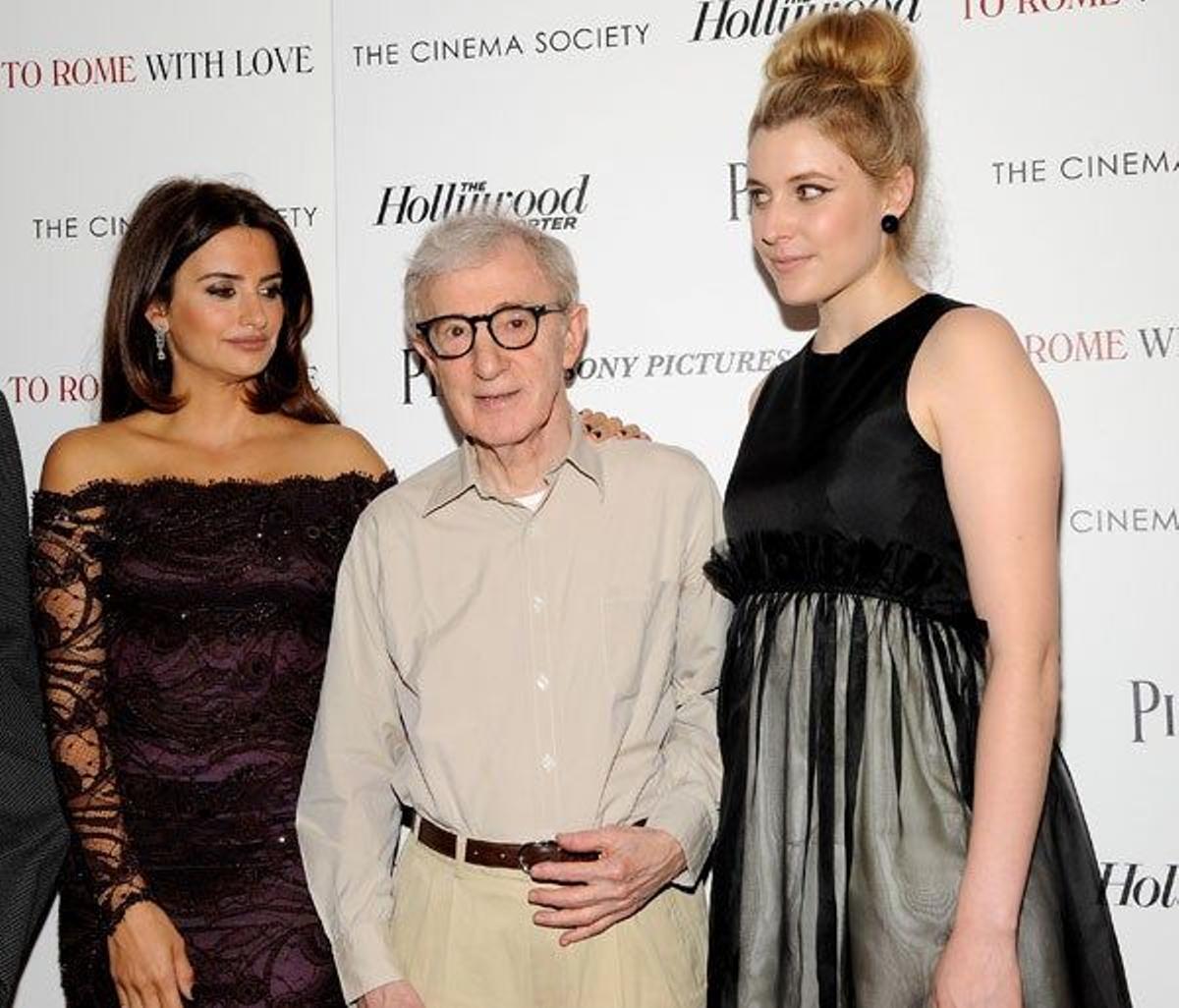 Penélope Cruz, Greta Gerwig y Woody Allen
