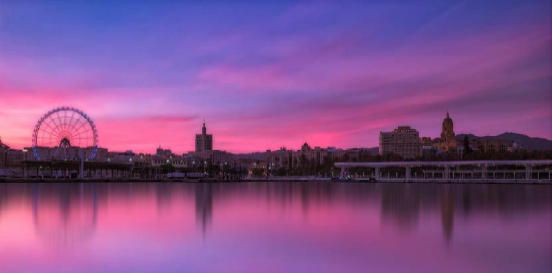 Vistas de Málaga del fotógrafo Dionisio Gil.