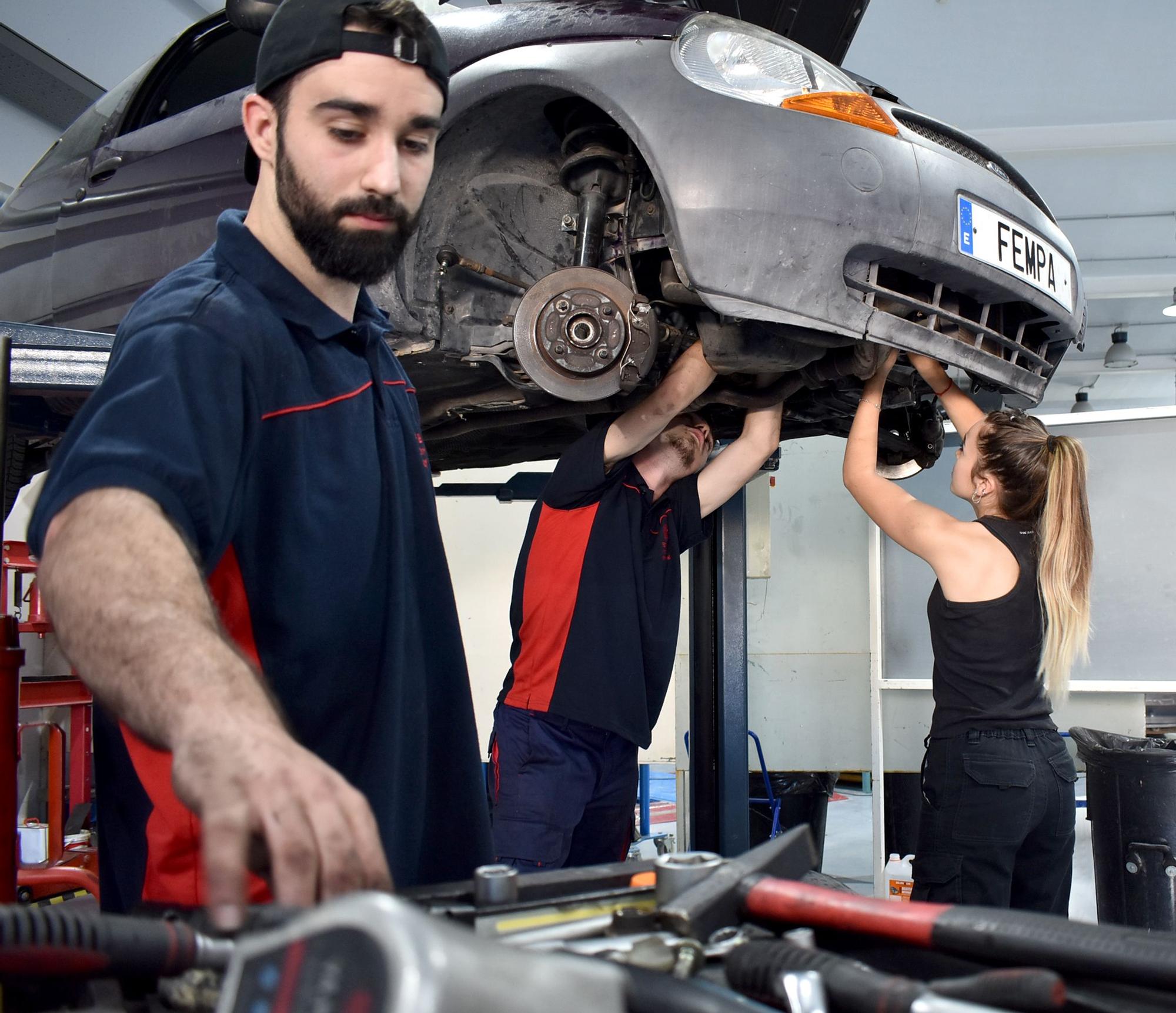 FEMPA te ofrece la oportunidad de poner en práctica tus habilidades en cualquiera de sus más de 1.000 talleres asociados