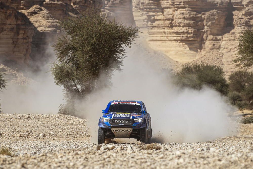 Novena etapa del rally Dakar.