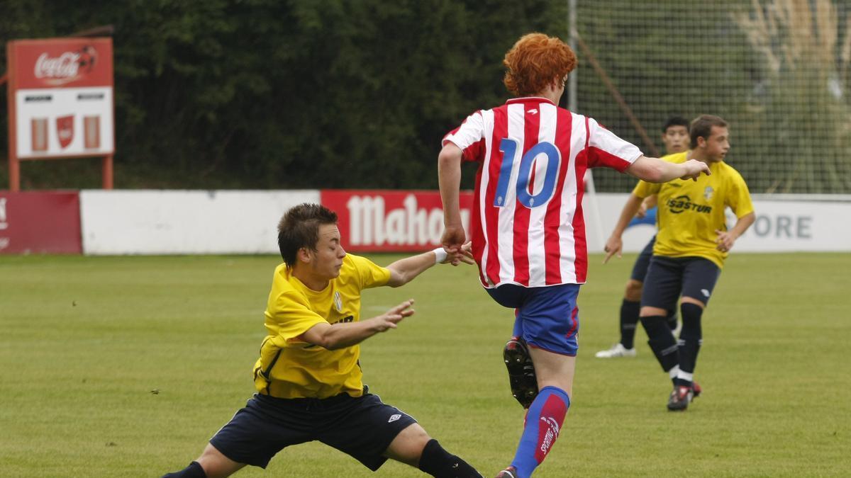 Un partido de categoría juvenil en Asturias