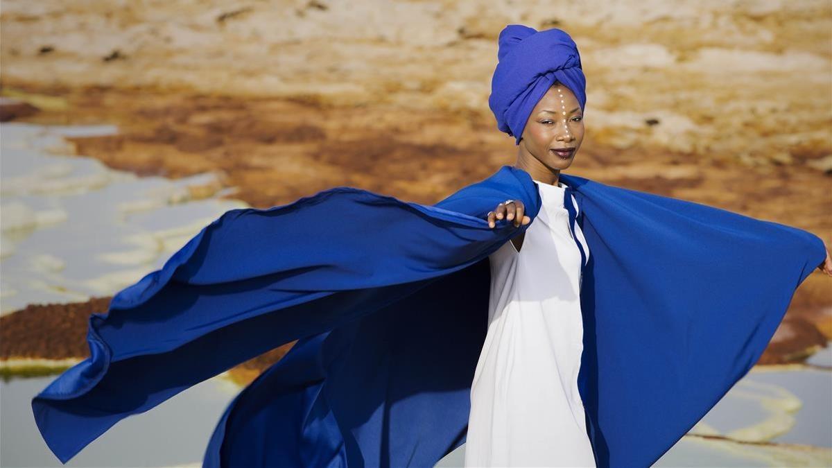 La cantante malí Fatoumata Diawara