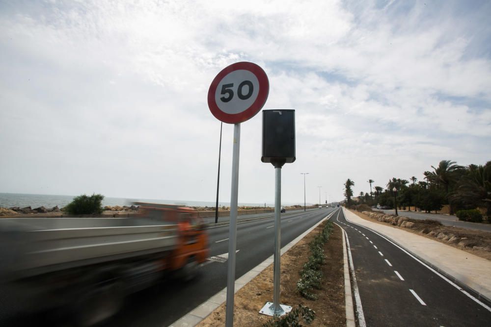 Alicante ya tiene radares en la avenida de Elche