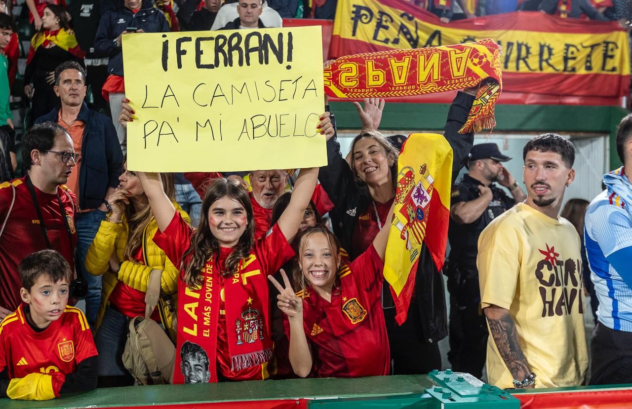 España - Georgia, en imágenes