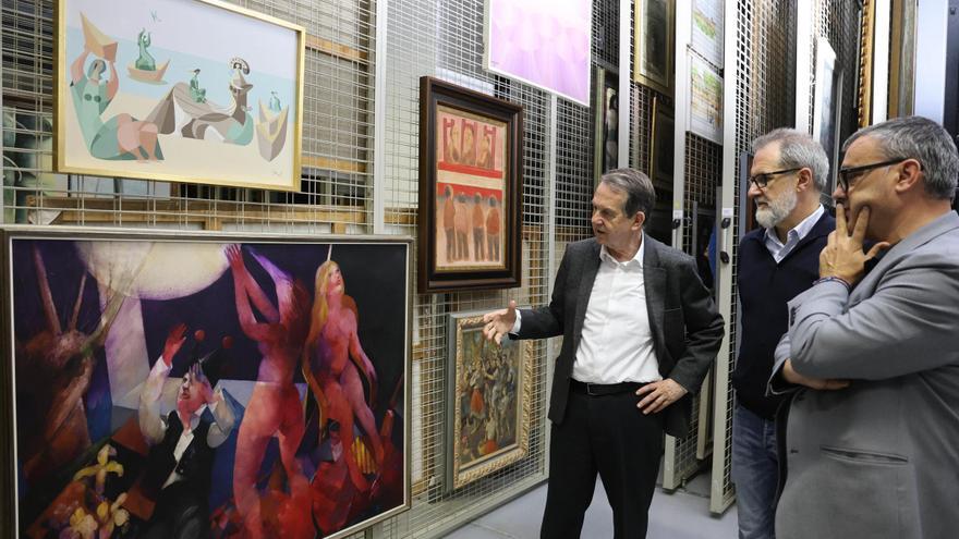 El Concello quiere sacar a la luz la colección de arte que atesora