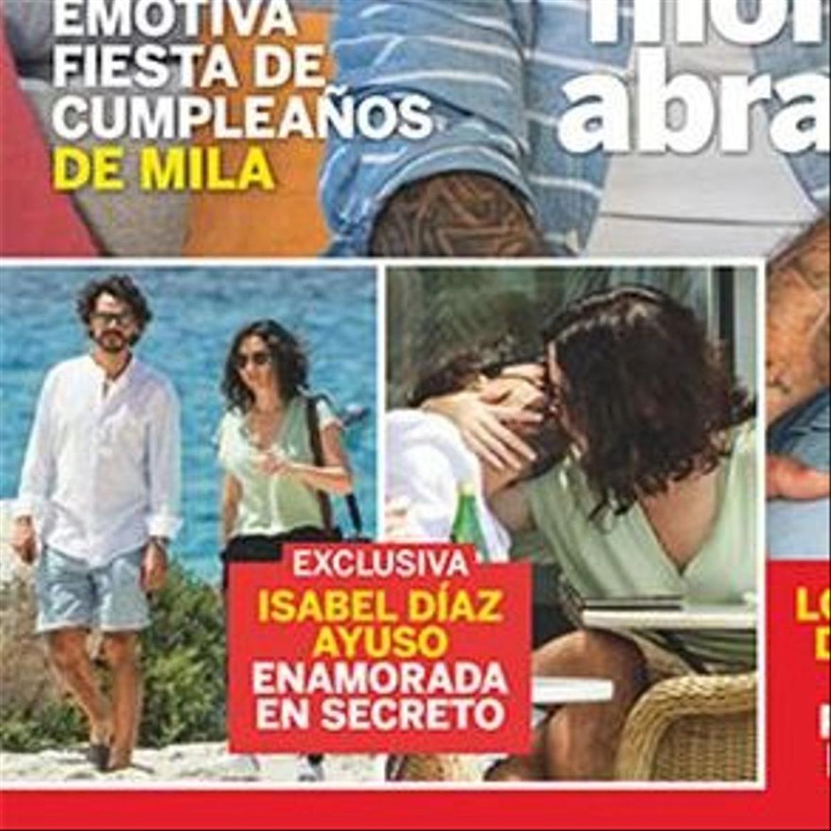 Díaz Ayuso, días de descanso en Ibiza, en la portada de Lecturas.