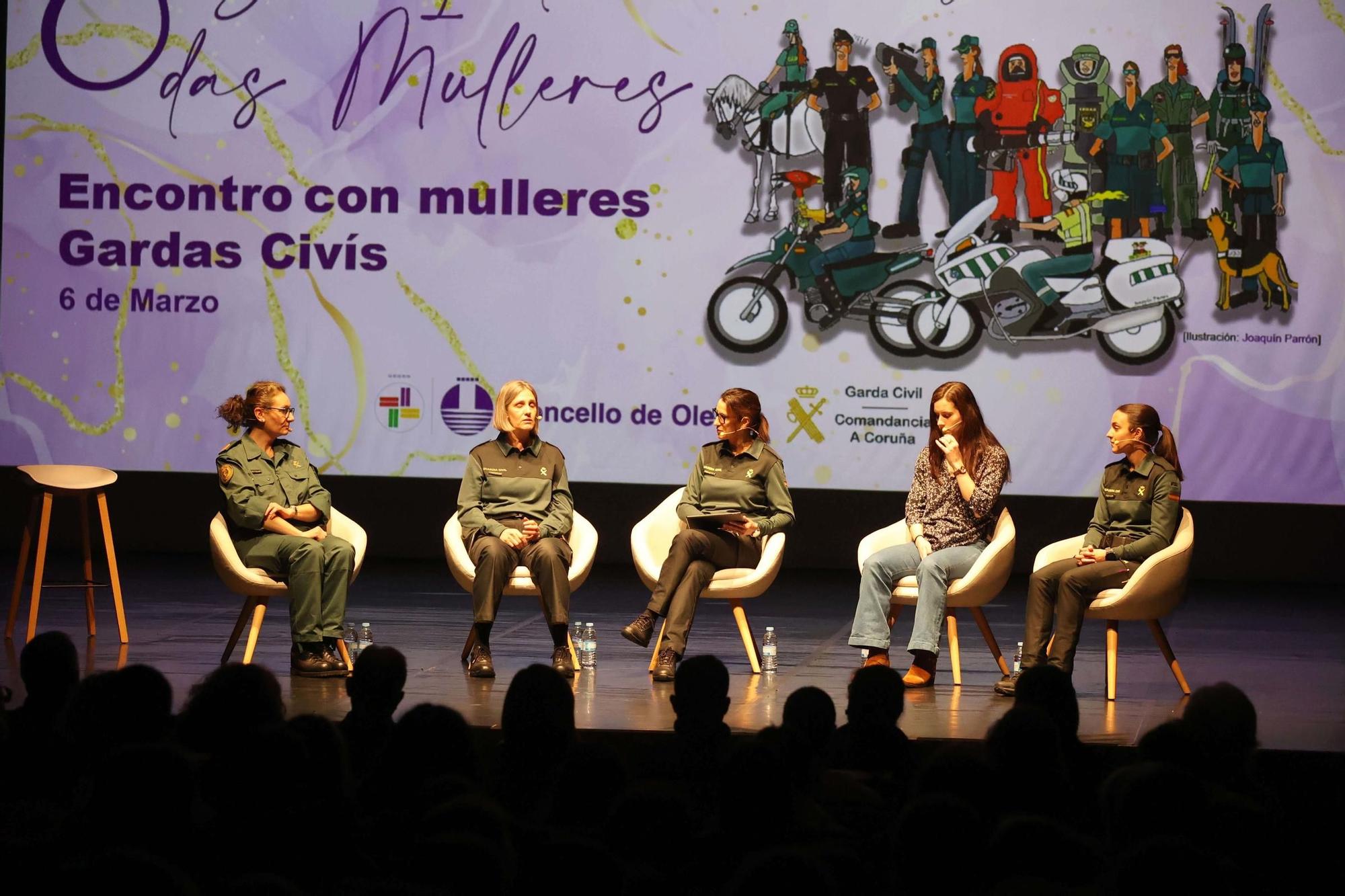 8M: Encontro de Mulleres Garda Civís en Mera