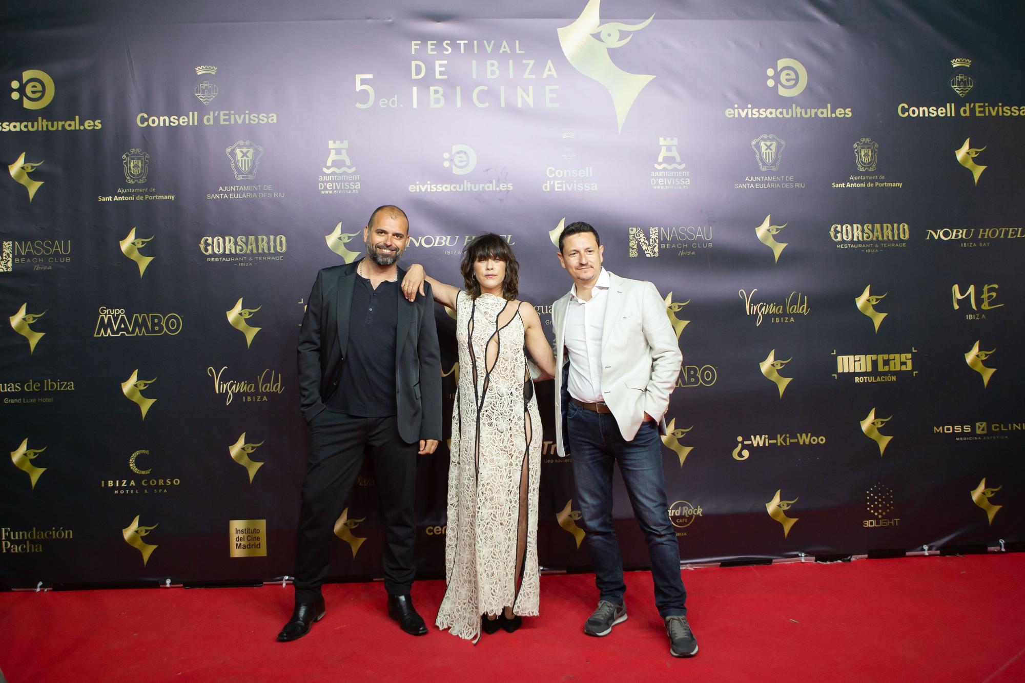 La alfombra roja y gala de clausura del festival Ibicine de Ibiza.