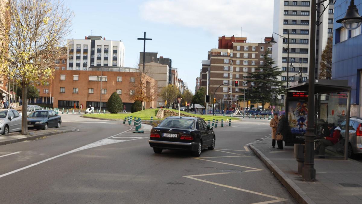 Avenida de la Argentina en el entorno de Fátima.