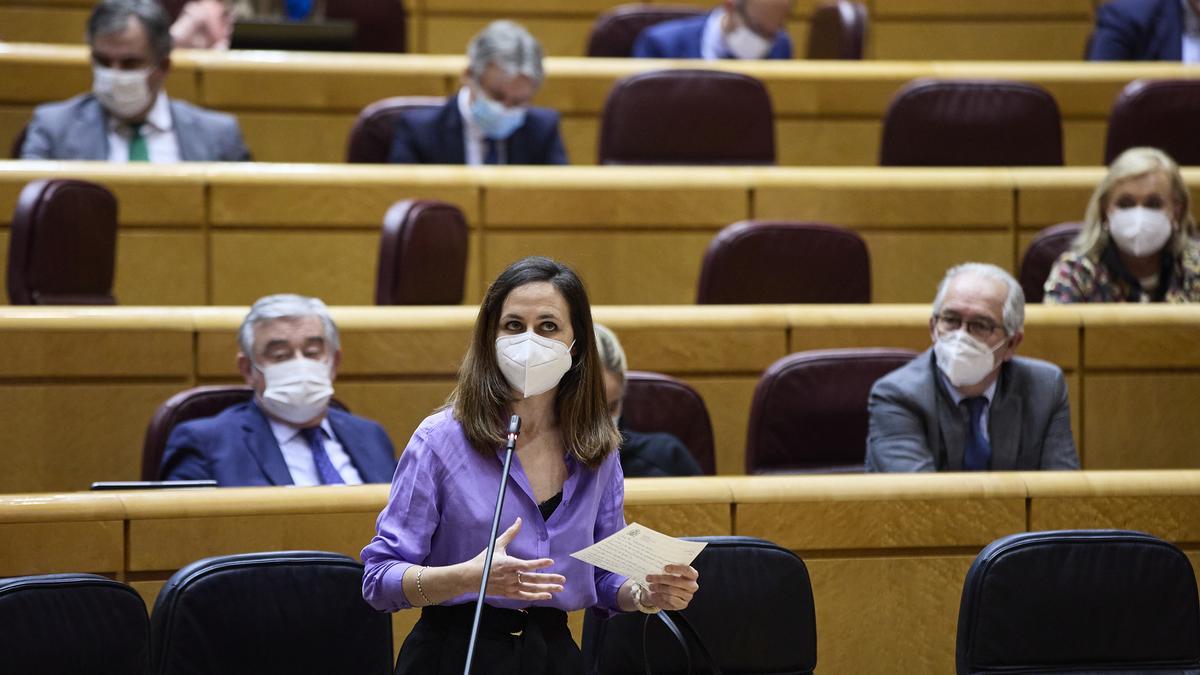 La ministra de Derechos Sociales, Ione Belarra.