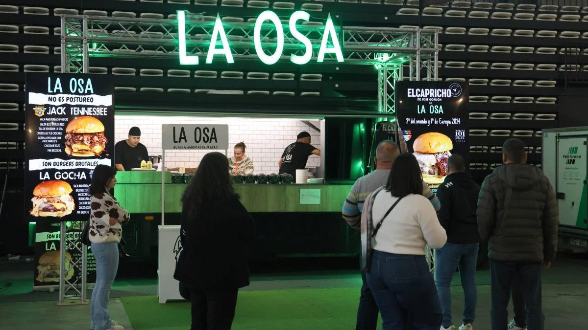 La Burger Fest estará hasta el domingo en Vigo.