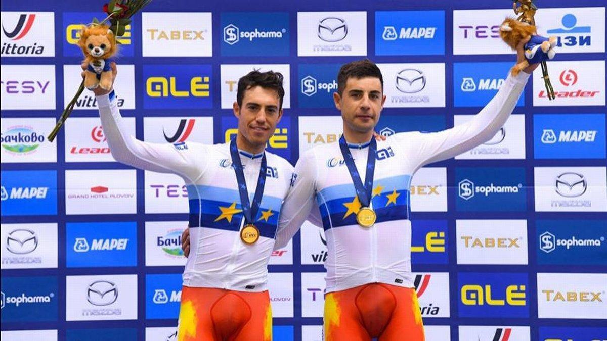 Torres y Mora se cuelgan su tercer oro europeo en madison