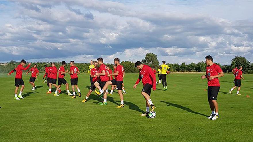 Entrenamiento del Celta en Inglaterra // R.C. Celta