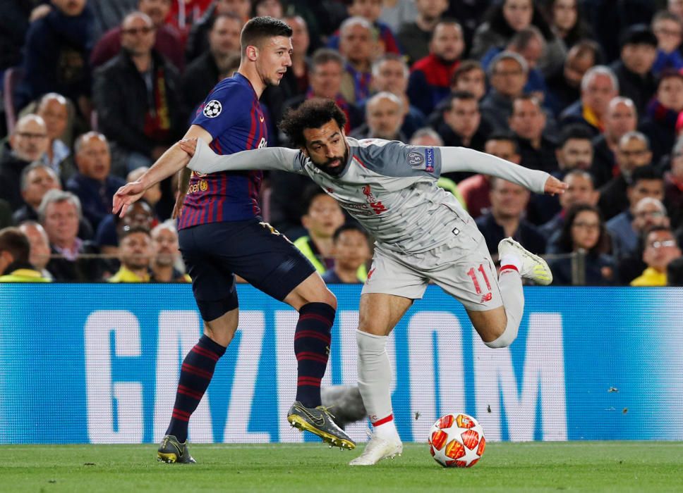 El Barça - Liverpool, en fotos