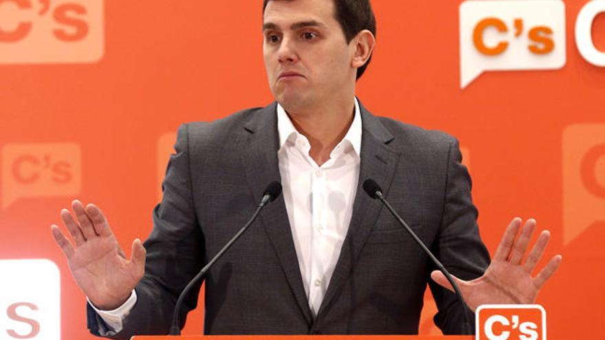 El líder de Ciudadanos, Albert Rivera // EFE