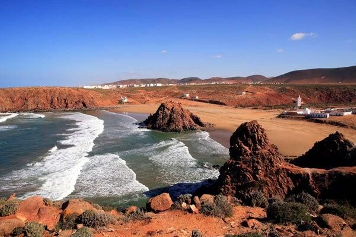 Playa en Mirleft.