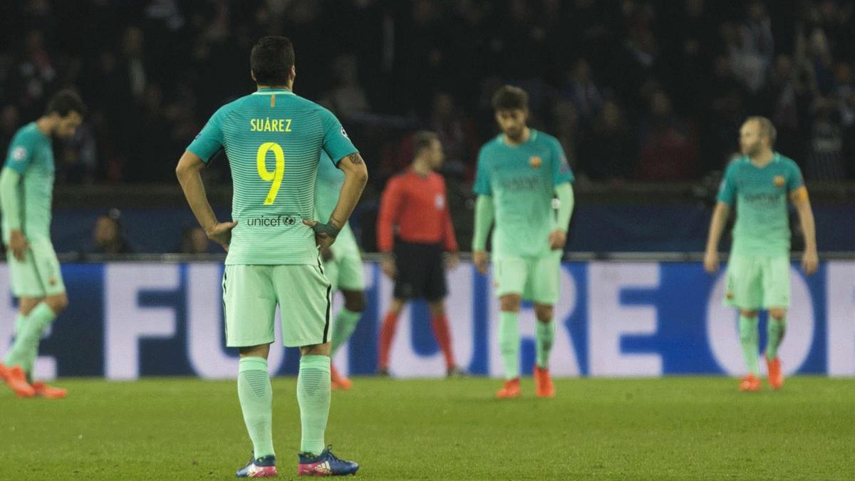 El Barça ha caído en Champions con cuatro goles en contra en seis ocasiones