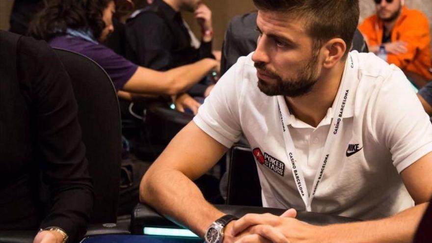 Piqué paga 25.000 euros para jugar un torneo de póquer