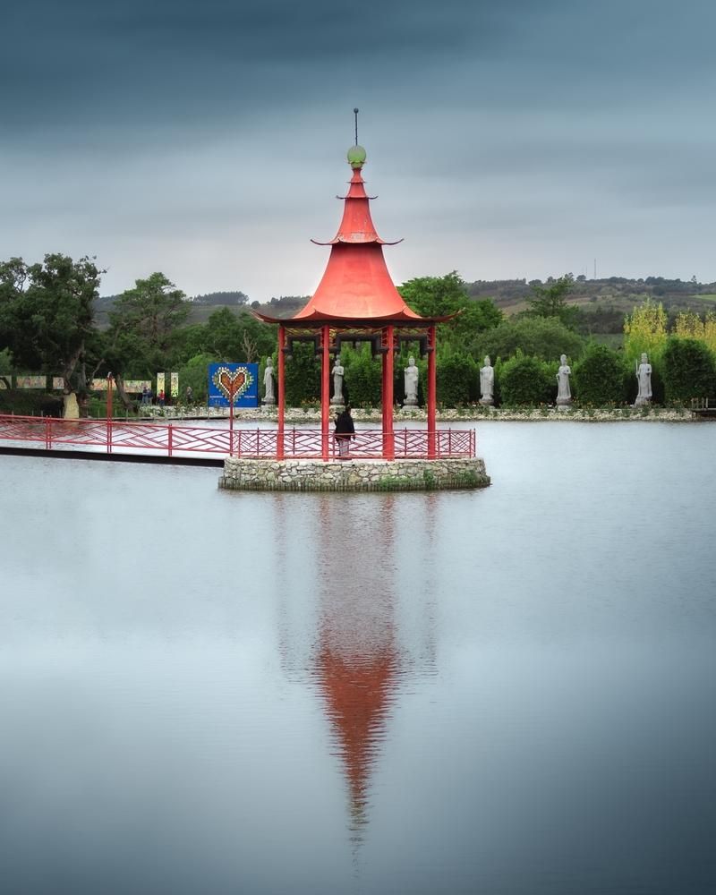 Vista del lago japonés / Shutterstock