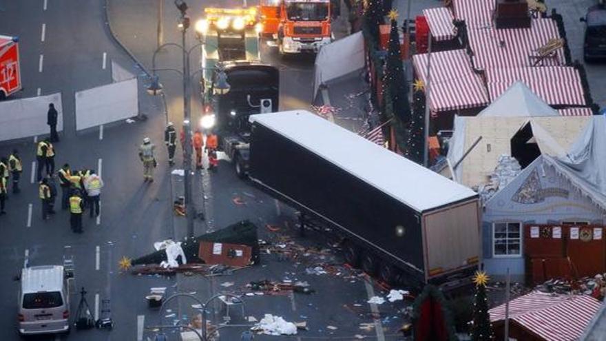 La Policia parla de «presumpte atac terrorista» en l&#039;atropellament de Berlín