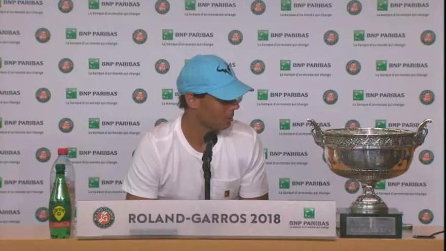 Rafa Nadal: "Lo que he conseguido es único"