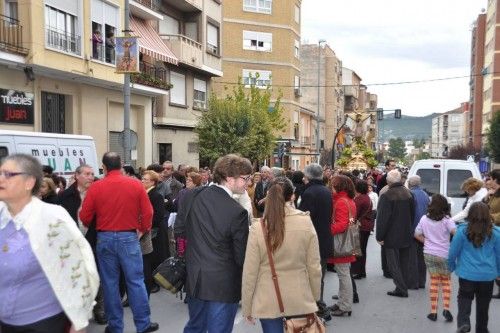 Regreso del Santo Cristo hasta su ermita desde San Jose? Obrero en Cieza