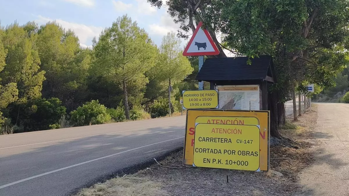 Benicàssim corta el acceso al Desert de les Palmes hasta el 26 de junio