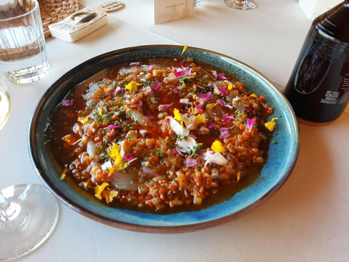 Escabeche de pargo. Escabeche de pargo.