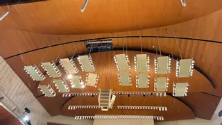 El Palau de la Música vuelve a cancelar su programación por desprendimientos en el techo