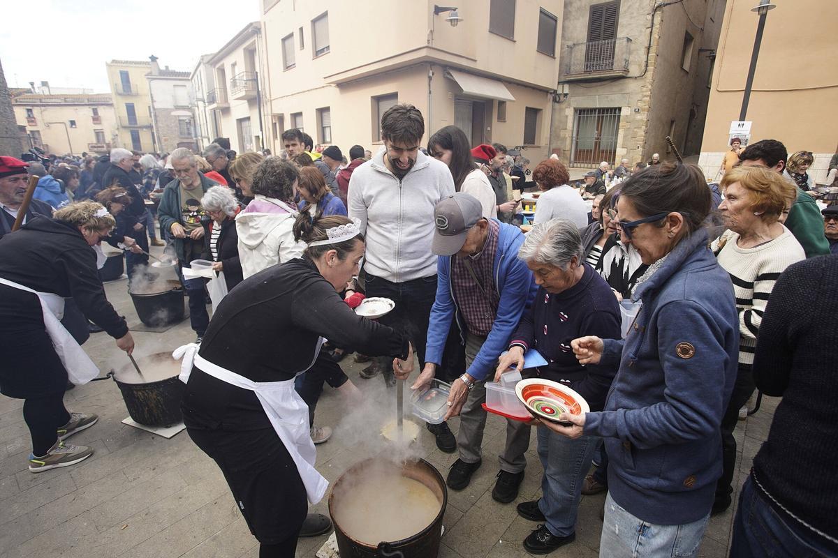 Verges dinar popular carnaval sopa de Verges