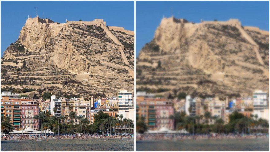 ¿Cómo ve Alicante una persona con DMAE? Así actúa la degeneración macular asociada a la edad