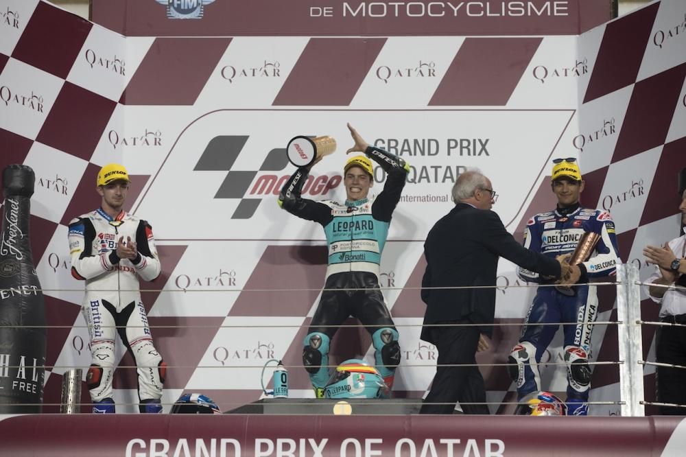 El mallorquín Joan Mir gana el Gran Premio de Catar de Moto3