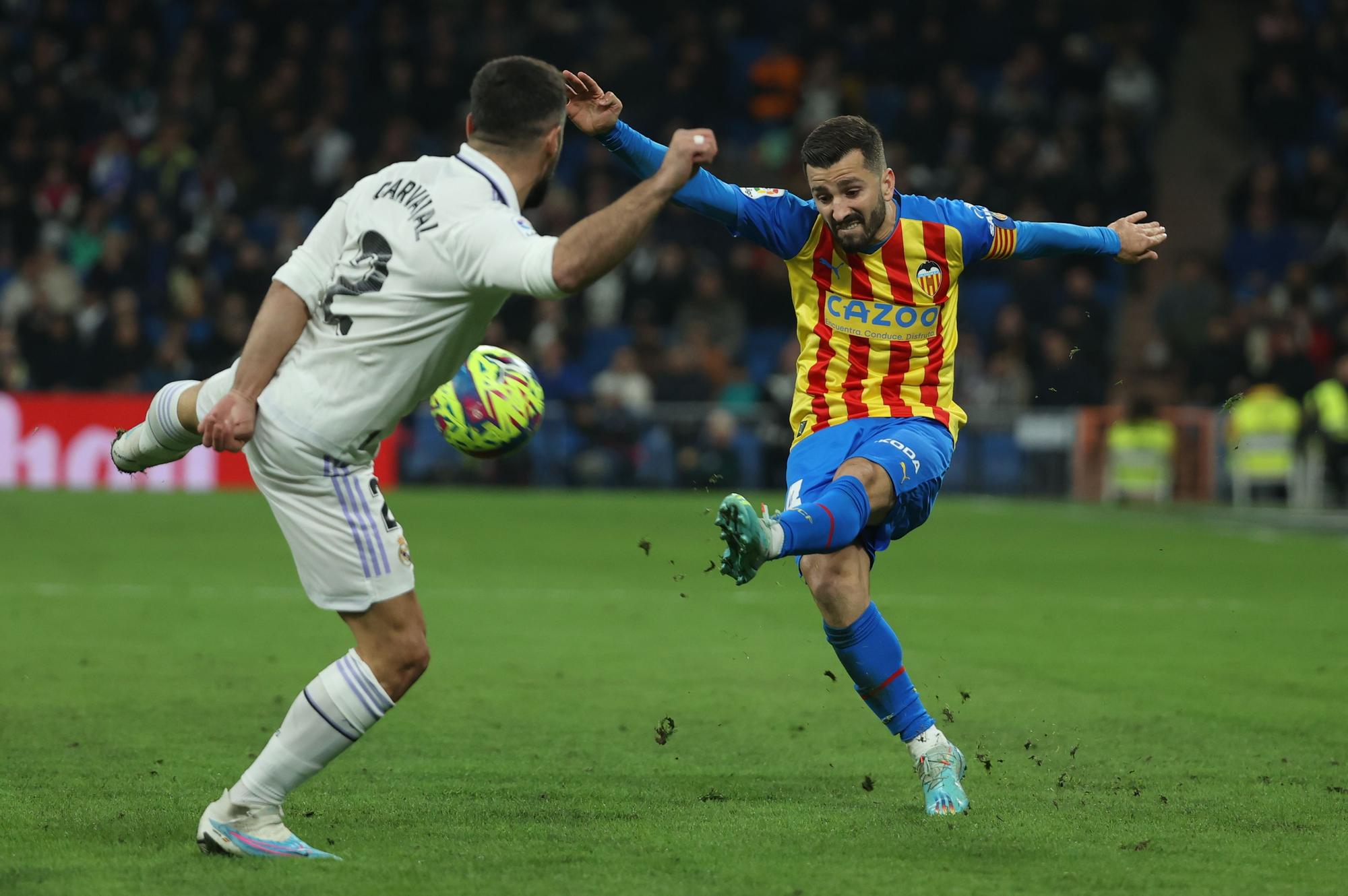 Imágenes del Real Madrid - Valencia CF en el Santiago Bernabéu