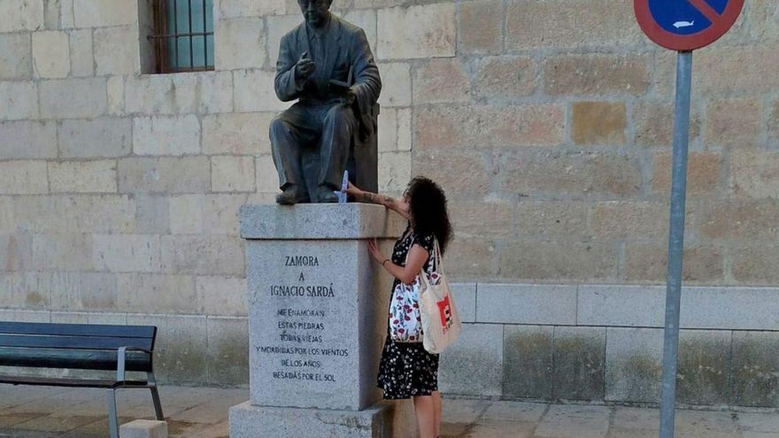 Liberación de libros en Zamora por una efeméride
