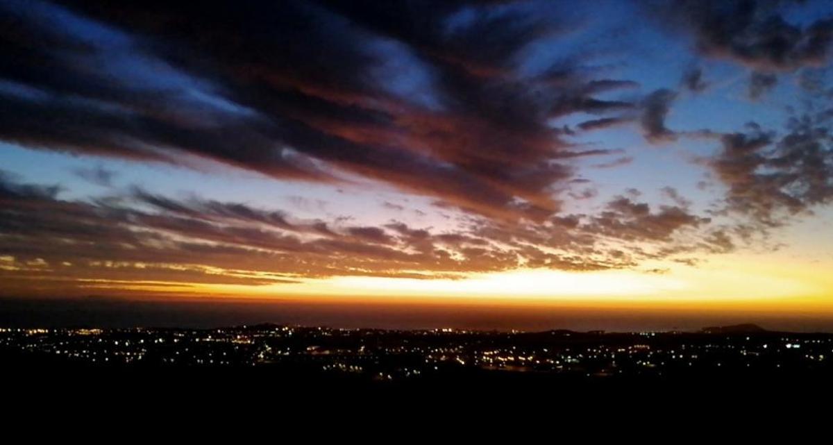 Amanecer en Telde