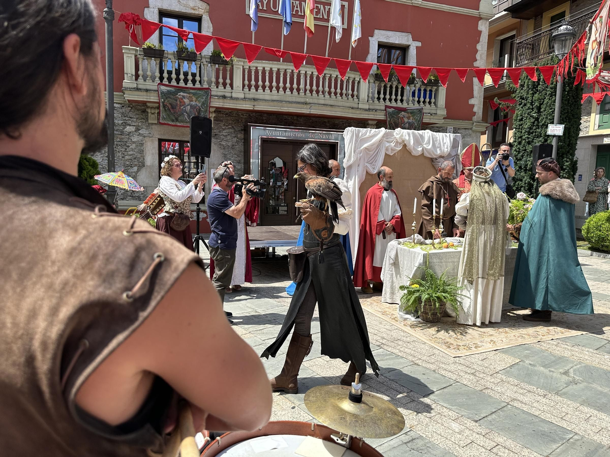 Boda "a lo Rodrigo Díaz de Vivar" en Navia